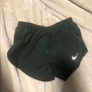 Dark green Nike shorts